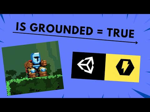 EASY way to GROUND CHECK in Unity BOLT (Visual scripting)