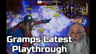 Last Epoch New Nova Elemental Sorcerer Playthrough with Gaming Grandpa