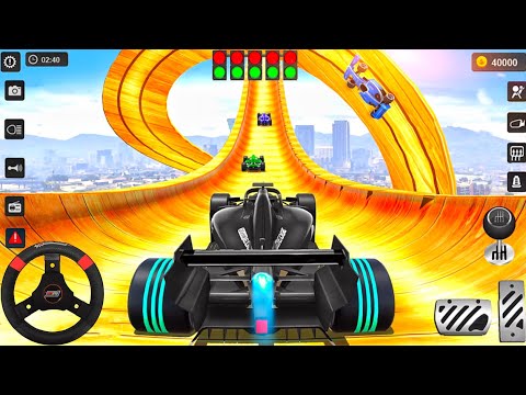 Formula Car Racing Stunt Simulator 2024 - Impossible Mega Ramp Car 3D - Android Gameplay