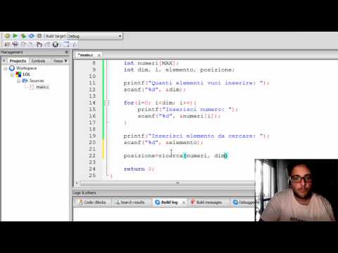 C 17 Algoritmo di Ricerca Lineare