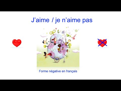 J'aime / Je n'aime pas