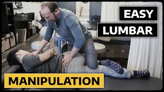 EASY LUMBAR MANIPULATION | Step-by-Step Instruction