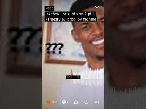 Jakcboy - or sunthinn ? Pt.1