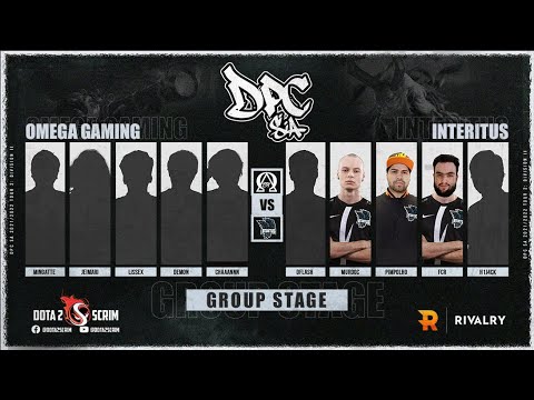Omega Gaming vs Interitus - DPC SA 2021/22 Tour 2: Division II - Group Stage - B03