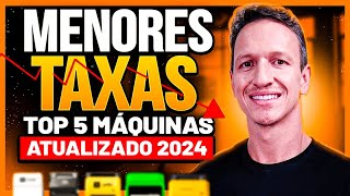 Qual a MELHOR MÁQUINA de CARTÃO com MENOR TAXA do MOMENTO em 2024?
