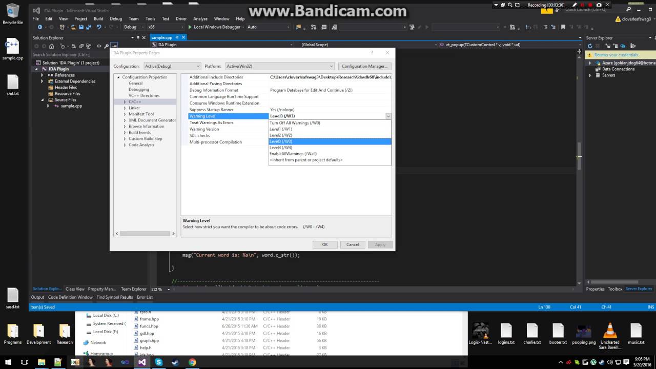 How to compile an IDA plugin!
