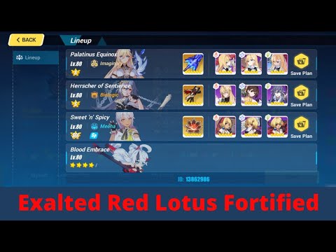 [Red Lotus Exalted] D396 Fortified - 3713; (S0) PE, (S0) HoS, (SSS) SnS