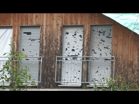 Riesenhagel Bayern: Kloster Benediktbeuern völlig zerstört