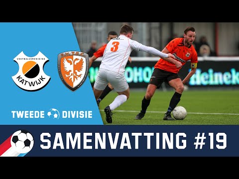 Katwijk simpel voorbij TEC | Samenvatting (2-0) | Tweede Divisie