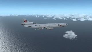preview picture of video 'JAL DC-10-40 Anchorage to Misawa [part 5 of 5] Misawa Aomori, Japan'