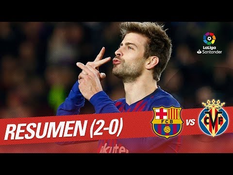 FC Barcelona 2-0 FC Villarreal 