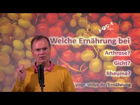 Welche Ernährung bei Arthrose? Gicht? Rheuma?