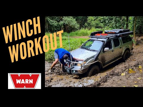 WINCH WORKOUT | WARN EVO 10-S | Bogged for a winch test!
