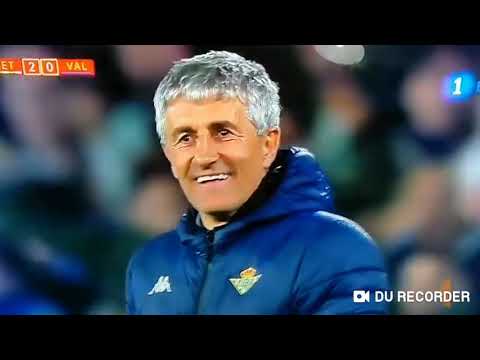 Golazo olimpico de joaquin vs valencia en la copa del rey.