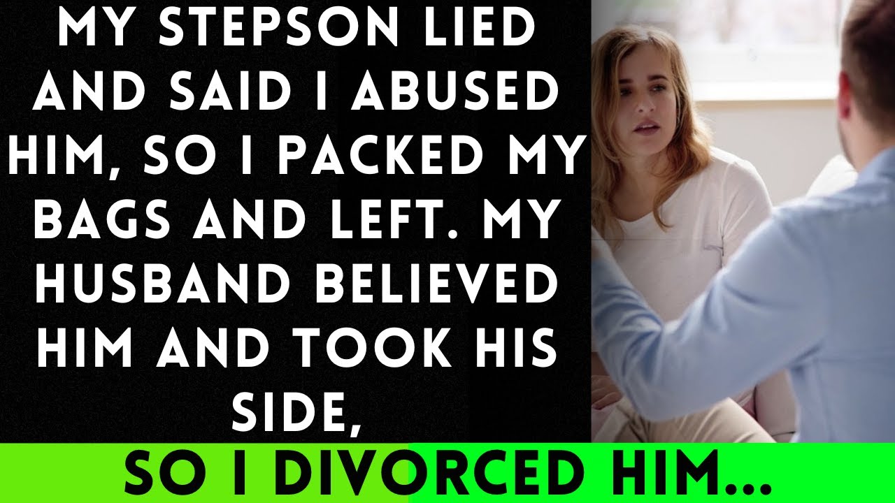 My Stepson Lied About Me Abusing Him, So I Packed My Bags and Left and My Husband Took His Side...