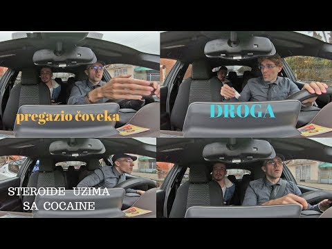 Pregazio čoveka, jer uzima KOKAIN i STEROIDE - prank