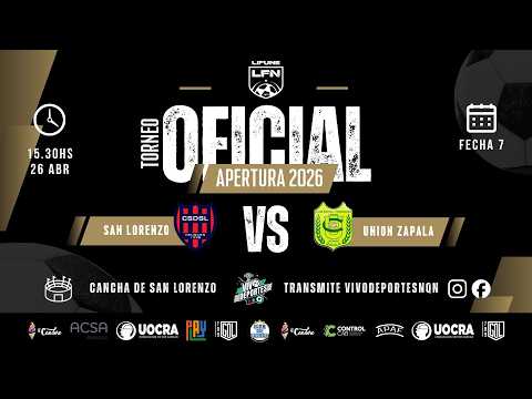 SAN LORENZO VS UNION DE ZAPALA