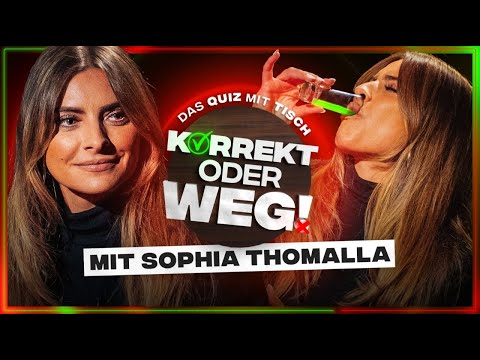 KORREKT oder WEG! (mit Sophia Thomalla)