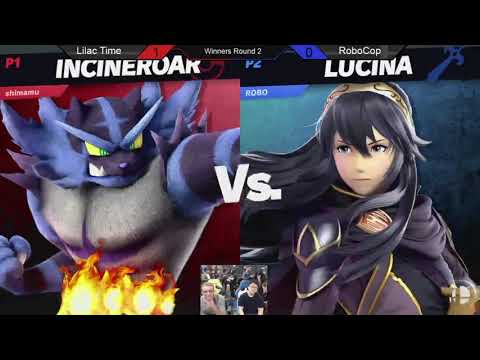 Smash Ultimate @ UCI #23 - Lilac Time (Incineroar) vs RoboCop (Lucina) [W. Round 1]