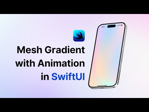 Mesh Gradient with Animation in SwiftUI - Full Tutorial | iOS