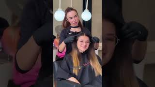 Rubia Exótica ⚡️🤩Enamorada de este resultado ❤️#balayage#rubio#cortedecabello #estilistaprofesional