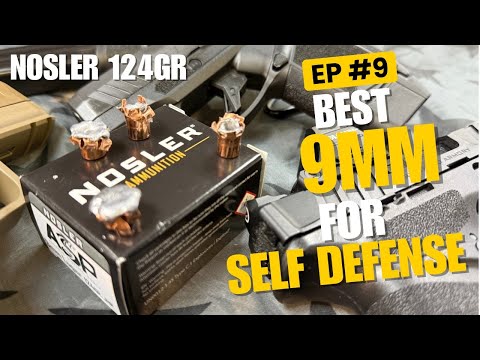 Is The Nosler 124Gr JHP the best all-around 9mm? Ballistic Gel test from 4 different Barrel Lengths