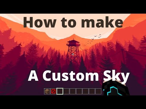 Chr7st - How to Make a Custom Minecraft Sky!