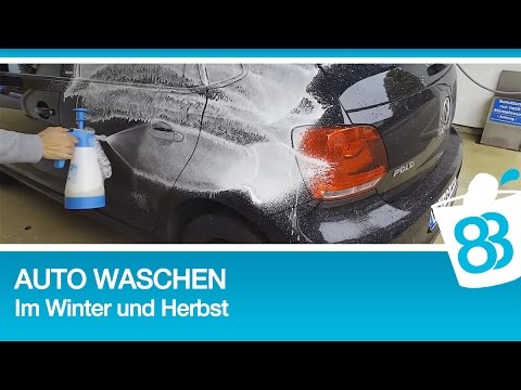 Auto waschen Winter Herbst mit Sonax Autopflegeprodukten #WaschTour - Autoaufbereitung