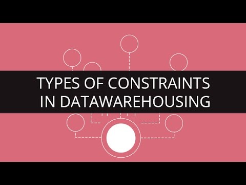 Different Types of Constraints in Datawarehousing | Edureka