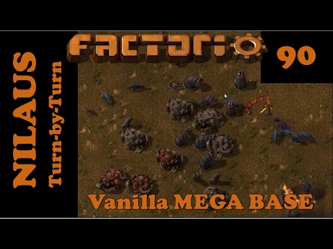 Factorio S7E90 - Hunting for Alien Artifacts