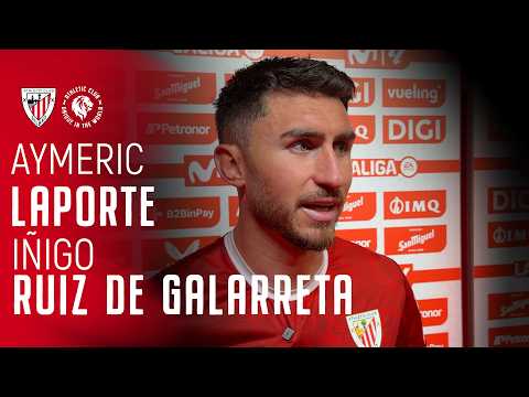 Imagen de portada del video 🎙️ Aymeric Laporte & Iñigo Ruiz de Galarreta | post Athletic Club 1-1 RC Celta | LaLiga 2025/26 MD37