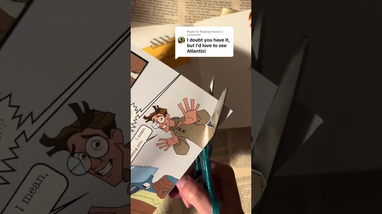 Underappreciated disney adventure awaits in your journal! #disney #atlantis