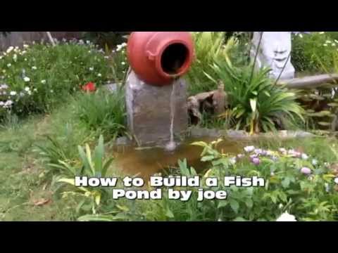 How to Build a Small Fish Pond in your Backyard
