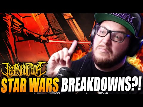 LARRY DOES LOTS OF NASTY DEATHCORE NOISES!!! ft Enda Vinera (Reaction)