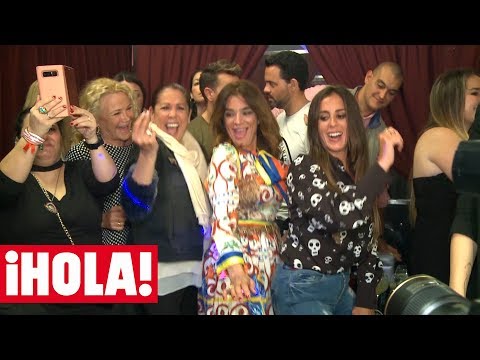 Así baila ISABEL PANTOJA en el concierto de KIKO RIVERA
