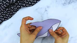 Free Printable Shark Craft Template