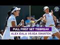 Unreal Scenes Alex Eala Vs Iga Swiatek Full Tiebreak Wimbledon 2026