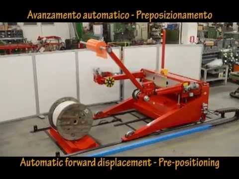 Station de déroulement enroulement de câble semi-automatique à poste fixe LINAP