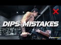 DIPS MISTAKES | LOWER CHEST WORKOUT | KEN HANAOKA