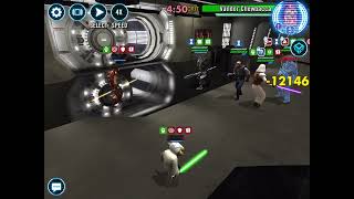 SWGOH - GAC - 3v3 - JKR vs Dash (mega) - Fail