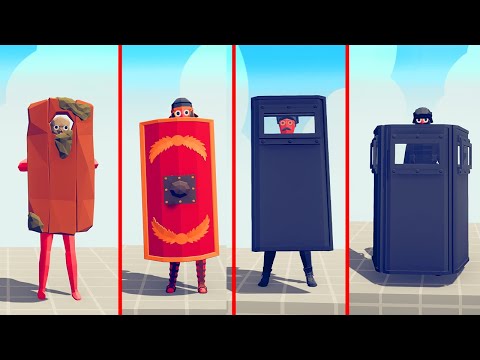 EVOLUTION of POLICE SHIELD #69 | TABS - Totally Accurate Battle Simulator