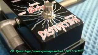Video thumbnail for Soundtest Belcat Stompbox DST-501 Distortion by SAGAWORKS TV