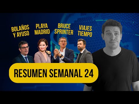 Bolaños, playa en Madrid, Bruce Sprinter y el tiempo | RESUMEN SEMANAL #24 | Miguel Charisteas