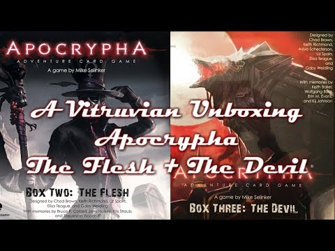 Vitruvian Unboxing: Apocrypha - The Flesh & The Devil