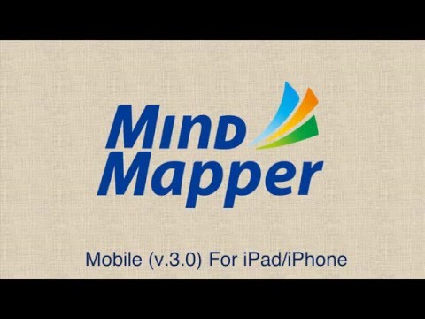 MindMapper Mobile for iPad/iPhone Overview