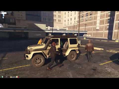 [Rewind City Full RP] Fuga dalla polizia e da fazione rivale con ostaggio in macchina.