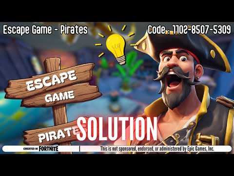 SOLUTION ESCAPE GAME - PIRATES / ITS NETOH (Code : 1102-8507-5309)