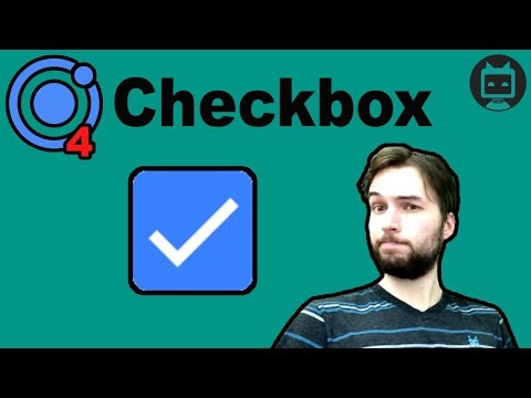 Ionic 4 Checkbox Tutorial