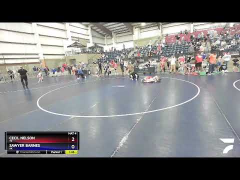 59 Lbs Cons. Round 1 - Cecil Nelson, TX Vs Sawyer Barnes, AK A994