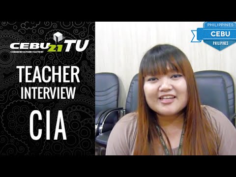 Interview of Teacher Melinda in CIA, CEBU  by フィリピン留学 CEBU21
